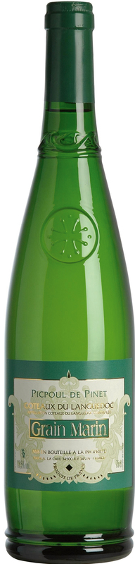 La cave VIN BLANC GRAIN MARIN AOP PICPOUL DE PINET La cave code EAN 3466854802806 