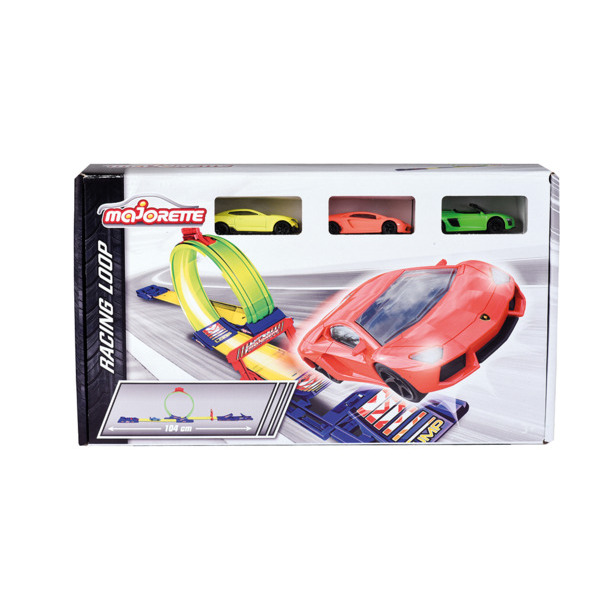 Piste racing loop + 3 véhicules