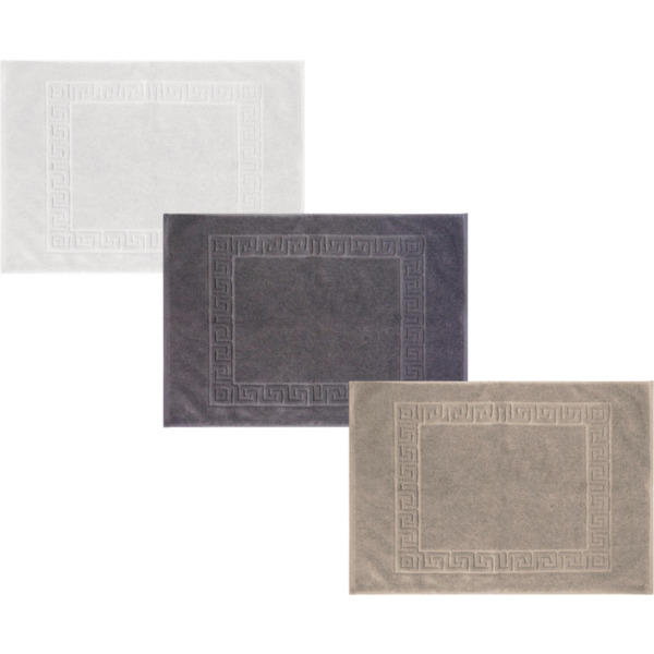 TAPIS DE BAIN TENDANCE BLANC 50X70 cm 3467937060915 