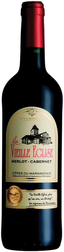  AOP (4) CÔTES DU MARMANDAIS “LA VIEILLE ÉGLISE” code EAN 3468000013999 