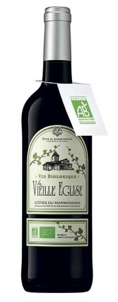  AOP CÔTES DU MARMANDAIS ROUGE BIO 2019 "LA VIEILLE EGLISE" code EAN 3468000135196 
