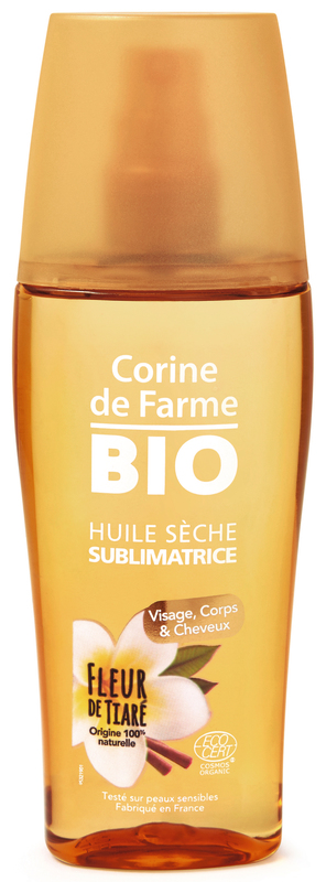 HUILE SÈCHE SUBLIMATRICE BIO Corine de Farme 3468080008236 Corine de Farme HUILE SÈCHE SUBLIMATRICE BIO Corine de Farme 3468080008236 Corine de Farme