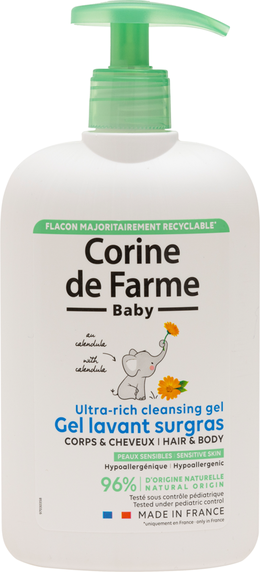 GEL LAVANT SURGRAS 3468080083387 CORINE DE FARME