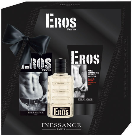 Inessance Paris EROS FEVER COFFRET EAU DE TOILETTE + GEL DOUCHE CORPS ET CHEVEUX  (b) Inessance Paris 3468080964495 (3468080964495)