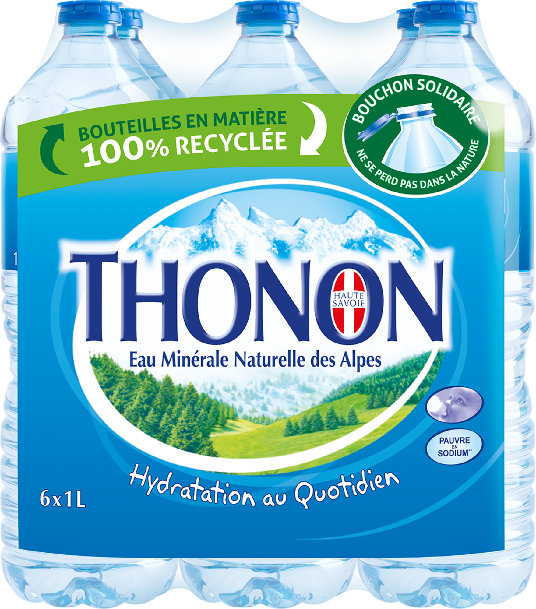 THONON EAU MINERALE NATURELLE code EAN 3468572062975 