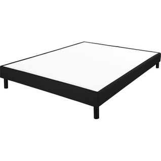 EBAC Sommier en kit 140x190 cm NEWKIT tissu noir