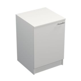  Meuble bas de cuisine avec plan de travail Primalight blanc mat l. 60 cm x H. 87,9 cm code EAN 3470422404484 