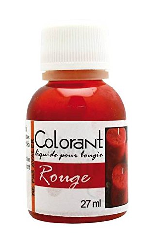 Colorant liquide pour bougie - 27 ml - Rouge - DTM