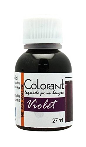 Colorant liquide pour bougie - 27 ml - Violet -...