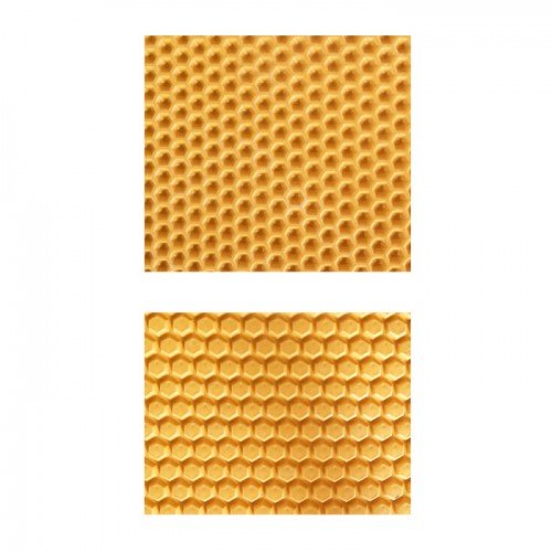 Plaque de texture pour pâte FIMO - nid d'abeille