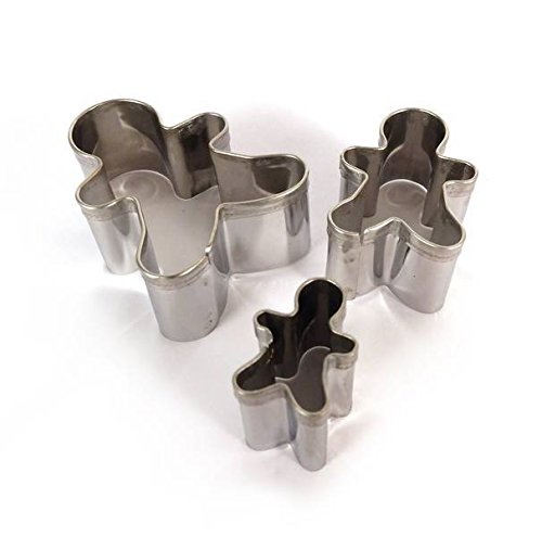 Emporte-pièces métal - Bonhomme pain d'épices -...