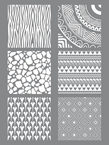 Pochoir pour pâte polymère - Ethnique - Graine ...