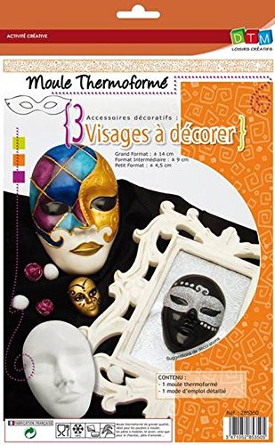 Moule thermoformé - Visage - DTM