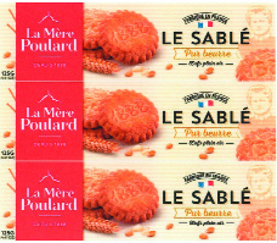  BISCUITS ""LA MÈRE POULARD"" code EAN 3472860031055 