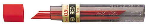 1x etui 12 mines rouge pour portemine ppr