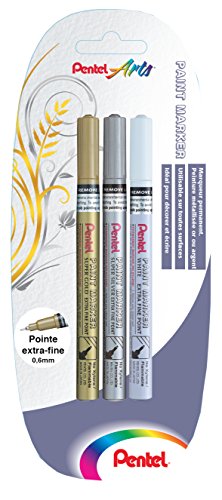 Mfp10x3 xzw lot de 3 marqueurs permanents point...