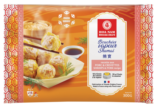 Bouchées vapeur surgelées