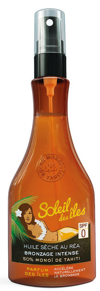 soleil-des-iles HUILE SÈCHE AU MONOÏ DE TAHITI SOLEIL DES ÎLES code EAN 3476130149150 