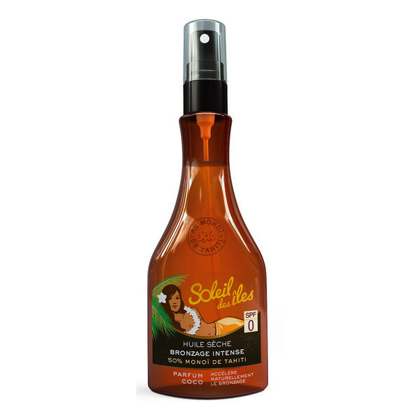 soleil-des-iles Spray huile sèche bronzage code EAN 3476130149174 