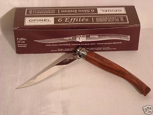OPINEL COUTEAU EFFILE DE 12 CM QUALITE UNIQUE