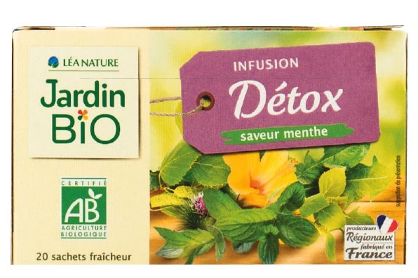 INFUSION OU THÉ VERT BIO “JARDIN BIO”