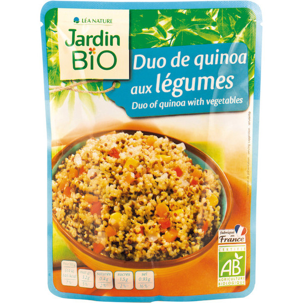 PLAT CUISINÉ JARDIN BIO