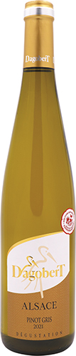 DAGOBERT AOC PINOT GRIS DEMI SEC DÉGUSTATION code EAN 3478886788751 