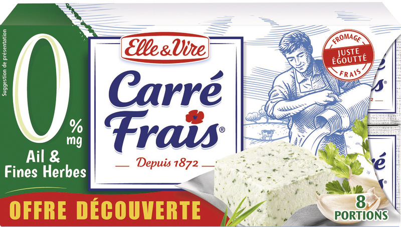 0% AIL ET FINES HERBES OD Carré frais