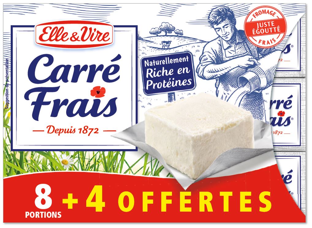 CARRÉ FRAIS 15% MAT. GR.