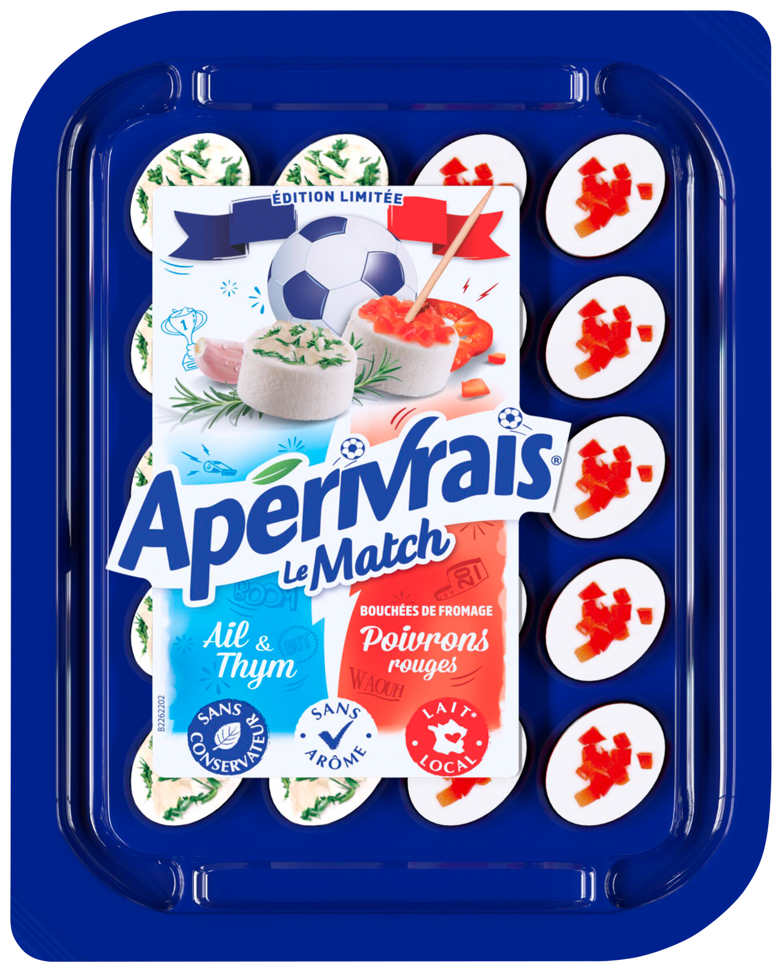 Bouchées de fromage édition limitée saveur ail ...