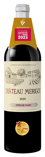  CÔTES DE BOURG AOP 2020 “CHÂTEAU MERIGOT” code EAN 3480520193241 
