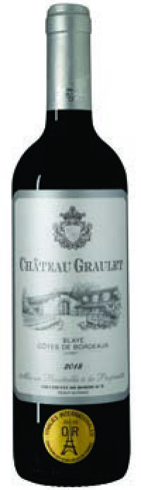 AOP(1) BLAYE CÔTES DE BORDEAUX CHÂTEAU GRAULET 2018 3480520305453 (3480520305453)