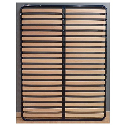 0160cad2 sommier cadre à lattes panneau de part...