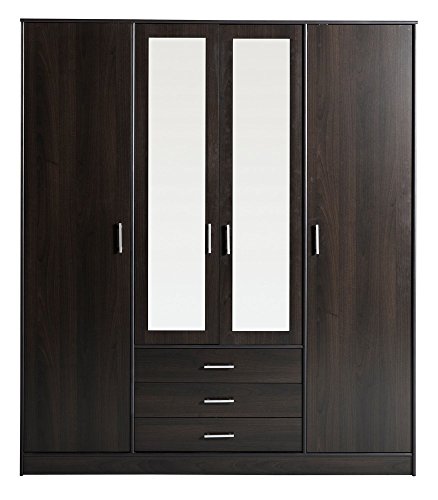 Max 6084RAPT Armoire avec 4 Portes/3 Tiroirs/Mi...