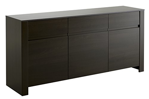 0206enfi buffet - amber enfilade café bois