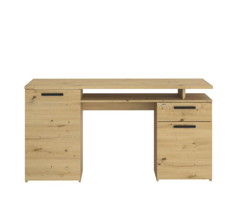  Bureau droit MINISTER Imitation chêne artisan code EAN 3480940290681 