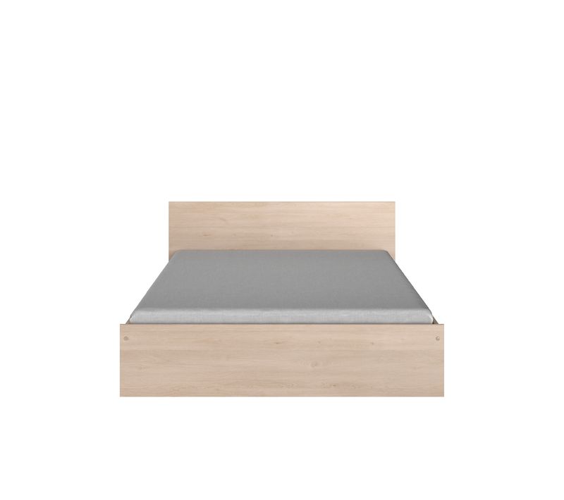  Lit 140x190 cm avec tiroirs LODGE EKKO imitation chêne et noir code EAN 3480940297703 