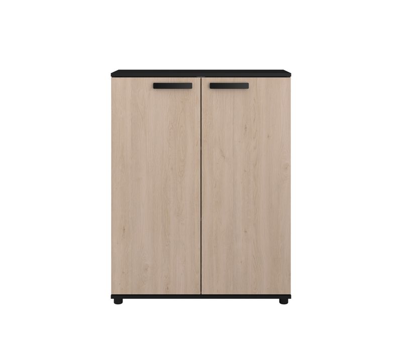  Rangement 2 portes battantes CELEST imitation chêne et noir code EAN 3480940298267 