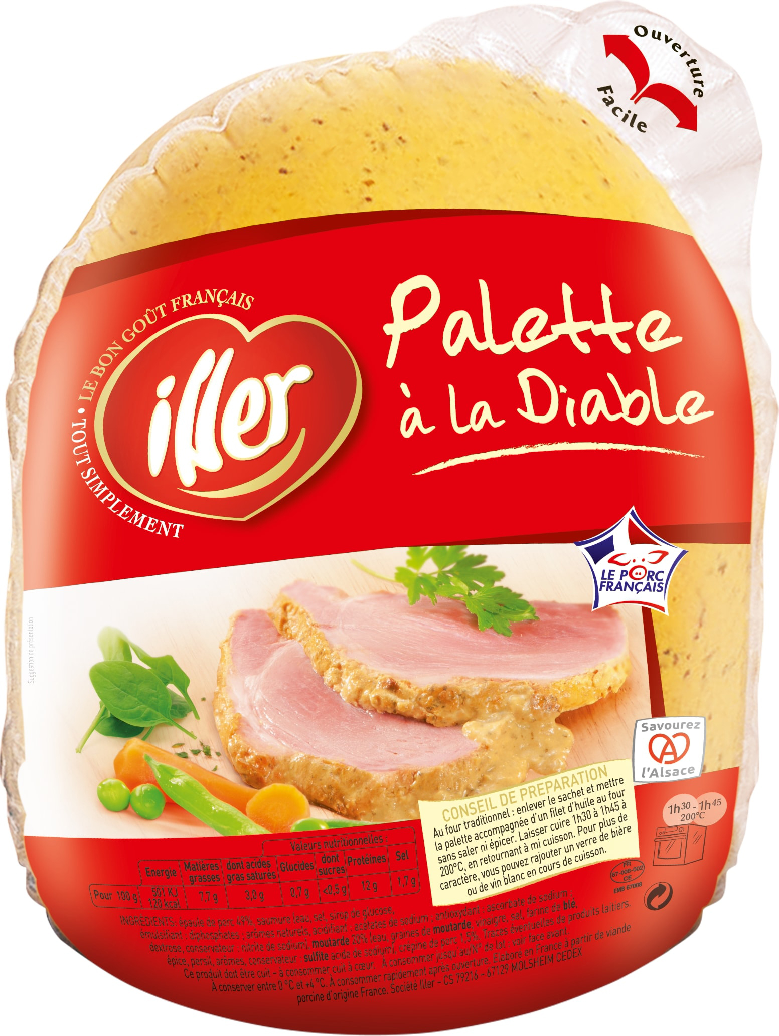 PALETTE À LA DIABLE