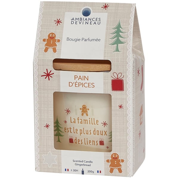 Bougie parfumée 2 mèches dans verre ovale 3482356576304 AMBIANCE DEVINEAU Bougie parfumée 2 mèches dans verre ovale 3482356576304 AMBIANCE DEVINEAU