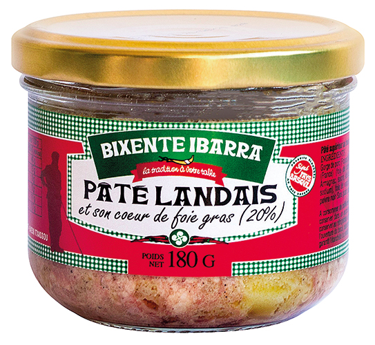 PÂTÉ LANDAIS ET SON CŒUR DE FOIE GRAS (20%)