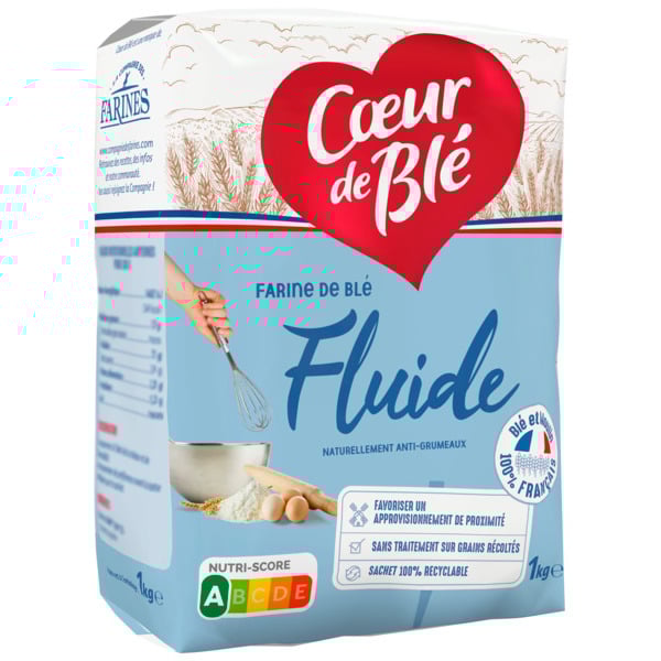 Farine De Blé Fluide Coeur De Blé code EAN 3483050001864 
