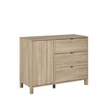 GALIPETTE Commode 1 porte 3 tiroirs CALYPSO Chêne du bocage code EAN 3483601206663 