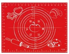 F50110 feuille à pâtisserie rouge