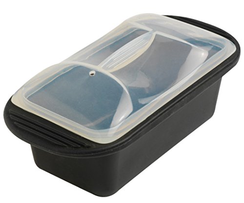 F72001 terrine silicone/nylon noir fumé 750 g