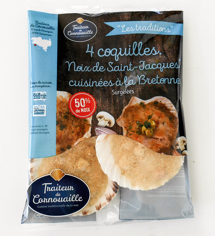 COQUILLES SAINT-JACQUES À LA BRETONNE SURGELÉES...