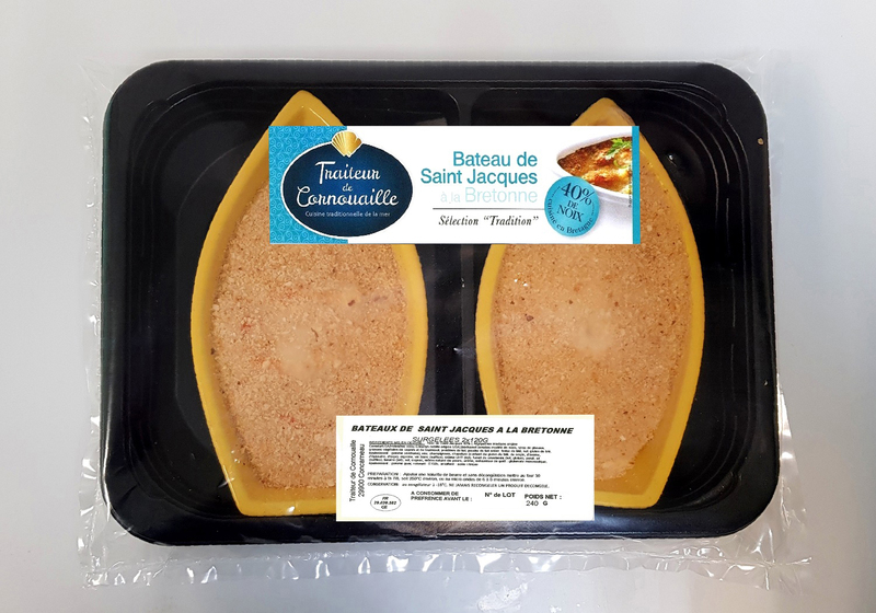 DÉLICE SAINT-JACQUES BRETONNE SURGELÉ (i) Trait...