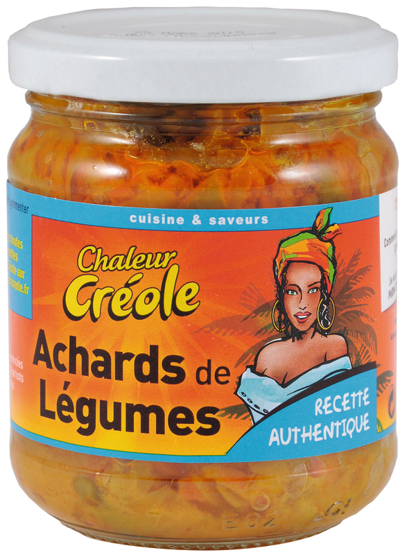 ACHARDS DE LÉGUMES Chaleur Créole