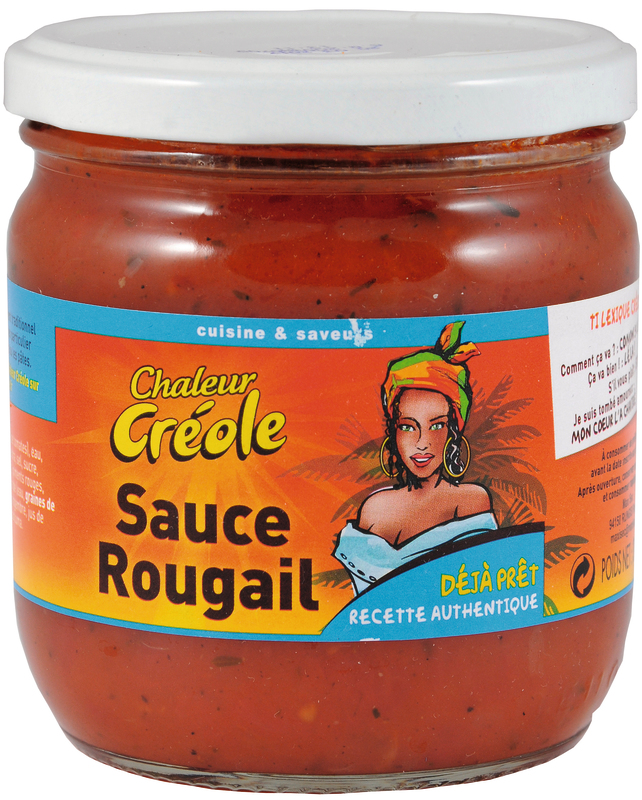 chaleur creole SAUCE ROUGAIL chaleur creole code EAN 3486411000292 