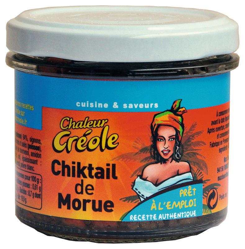 chaleur creole CHIKTAIL DE MORUE chaleur creole code EAN 3486411000438 